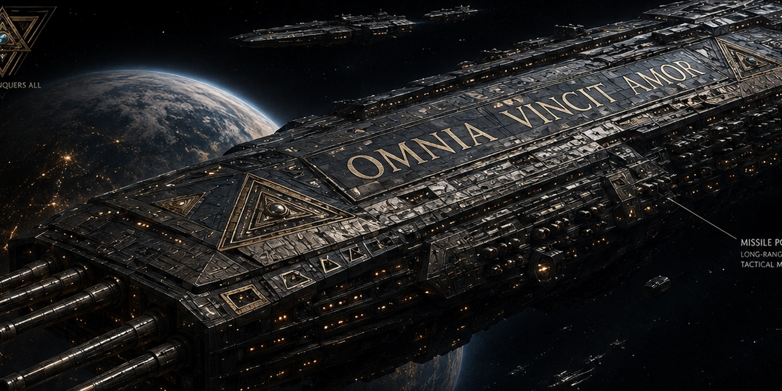 The Omnia Vincit Amor Commonwealth battleship